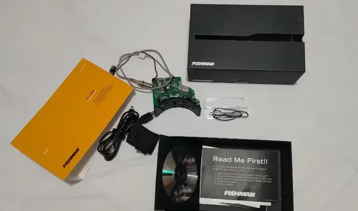 Pré Captador Amplificador Fishman Elipse Aura Pro-mat-ela