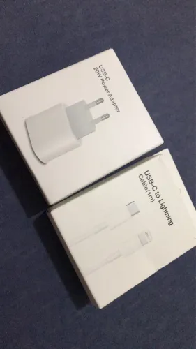 Carregador original iPhone 