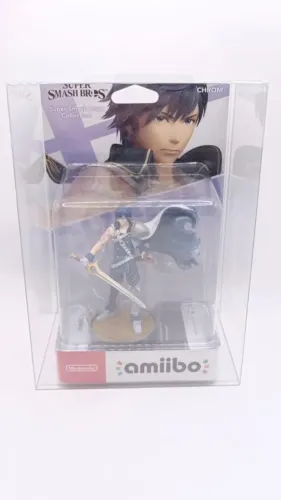 Amiibo Chrom Fire Emblem Super Smash Bros com proteção PET Nintendo Switch Boneco Figure