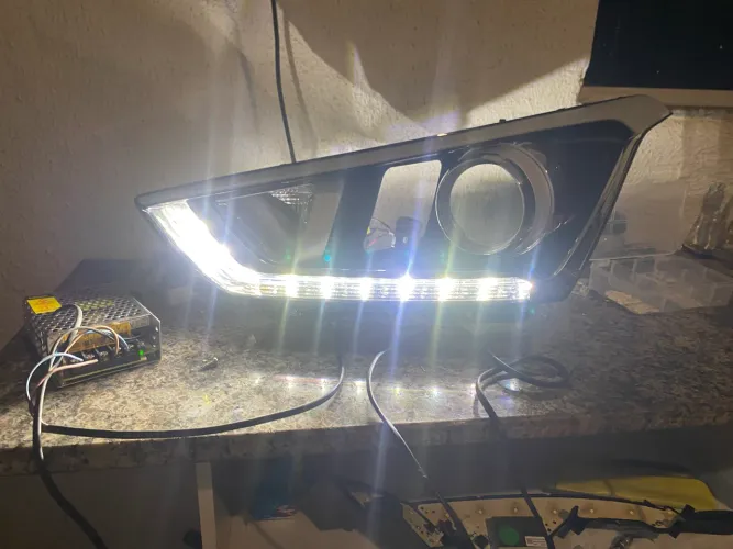 Conserto farol Led