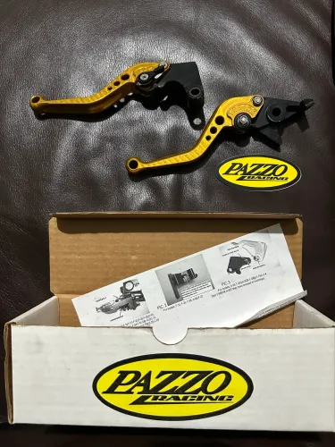 Par Manetes Pazzo Racing Original Curto - CBR 600RR / CBR 1000RR Fireblade