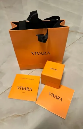 Vivara Ouro Branco Diamante