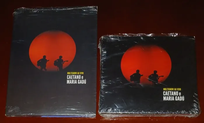 Cd Duplo + Dvd Caetano Veloso e Maria Gadú