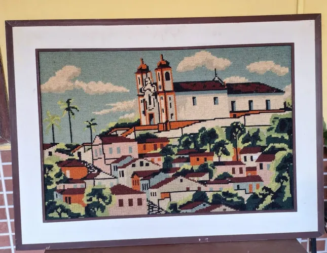 Quadro bordado
