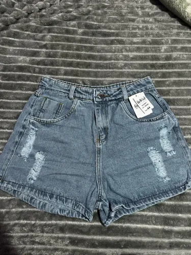Calção Jeans Feminino