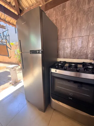 Geladeira Brastemp Inox