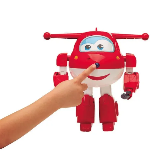 Super Wings Jett Eletrônico (Grava, Fala e Transforma) 