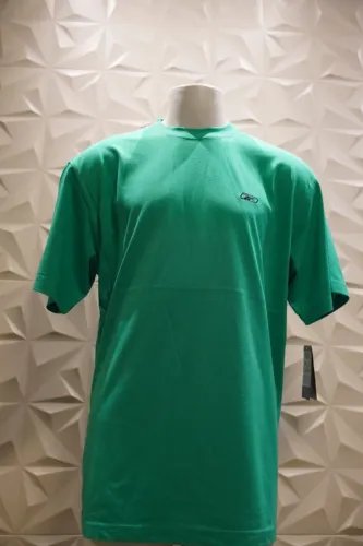 reebok crew neck verde g camiseta