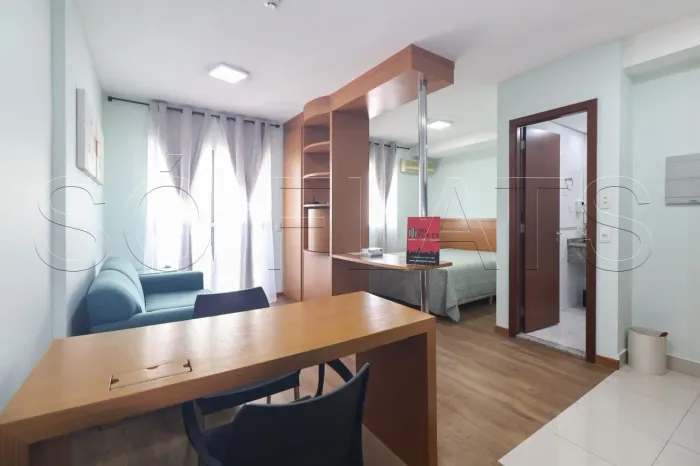 Studio no The Premium Osasco contendo, 35m², 1 dormitório e 1 vaga disponível para locação