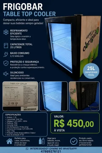 Vendo Frigo Bar