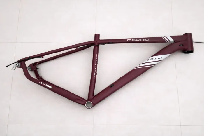 Quadro MTB Colli Madrid Alumínio 6061 Boost com Cabeamento Interno