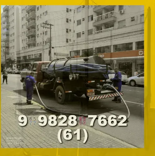 Desentupidora em Águas Claras, Taguatinga, Vicente Pires disponível para você!