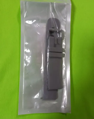 Pulseira de silicone para relogio largura 20mm