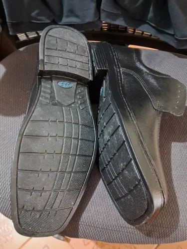 Par sapatos Bootminas preto tam: 46