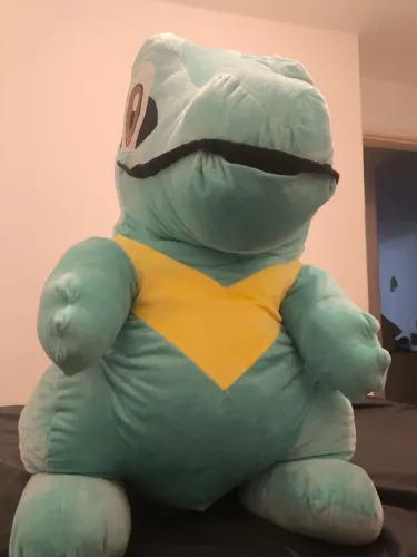 totodile urso de pelucia gigante
