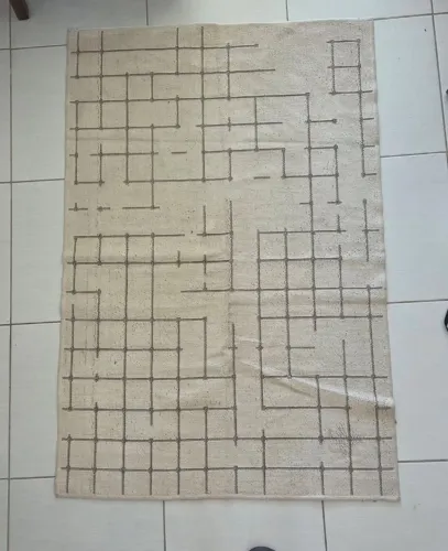 Tapete 1 X 1,50 100% algodão