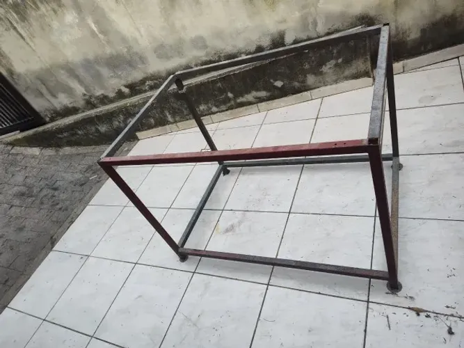 Estrutura de Ferro Para Mesa de Trabalho - Ferro Reforçada