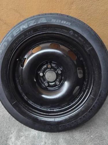 Roda de Ferro Aro 15 Original Volkswagen Furação: 5x100mm