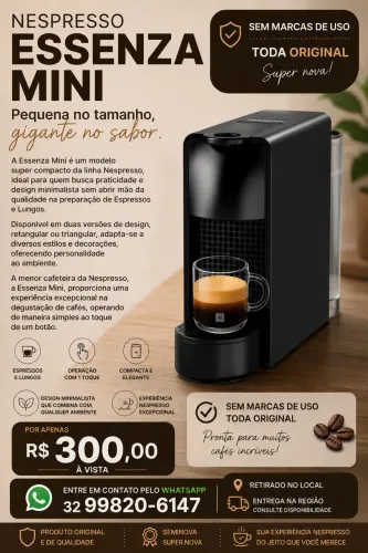 Cafeteira Nespresso