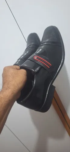 SAPATO SOCIAL PRETO MASCULINO ( SEM MENOR PREÇO )NÃO SOU LOJA. LEIAM BEM ANTES DE CHAMAR