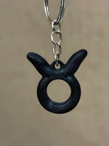 Chaveiro Símbolo do Signo Touro do Zodíaco Astrologia