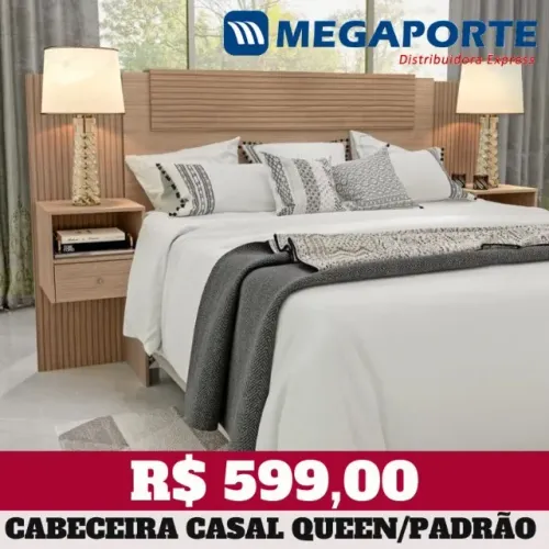 Cabeceira Cama Casal Ajustável Padrão/Queen (Novo) Entrega Grátis! 