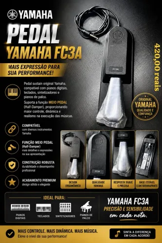 Pedal Yamaha FC3A