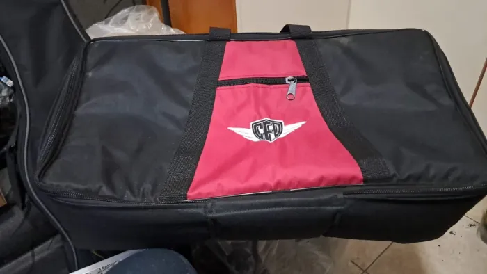 Bag para pedais e pedalboard 66x36x15