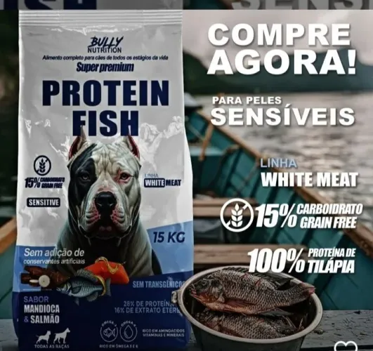Ração Protein Fish 15 kg sensitive