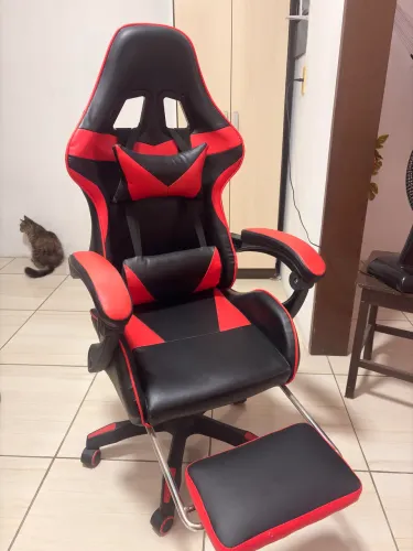 CADEIRA GAMER FORTT XIAMEN VERMELHA