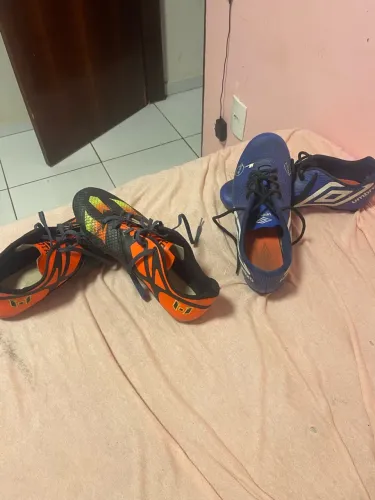 Chuteira Adidas Messi F50 Laranja Original - Tam [TEU TAMANHO AQUI] - Campo