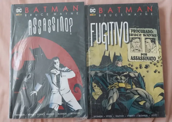 Batman - Assassino e Fugitivo - Novos e Lacrados Volume 1 e 2