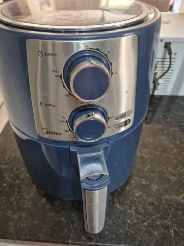 Air Fryer Midea Azul