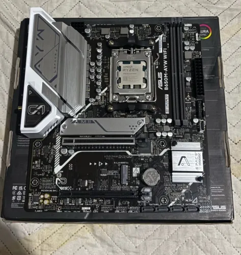 KIT B650M + RYZEN 9 7900X + 1x16GB 6000MHz