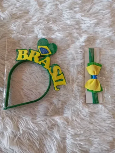 Tiara + faixa da copa 