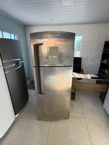 Geladeira Brastemp inox ( entrego)