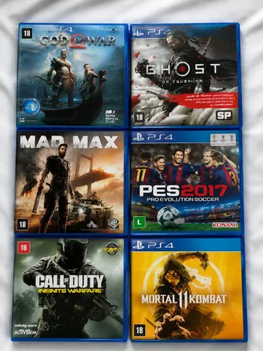 Kit Jogos PS4
