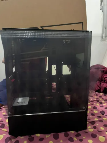 GABINETE GLASS 06X BLACK ARGB