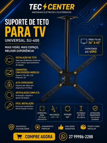 Suporte De Teto Indusat