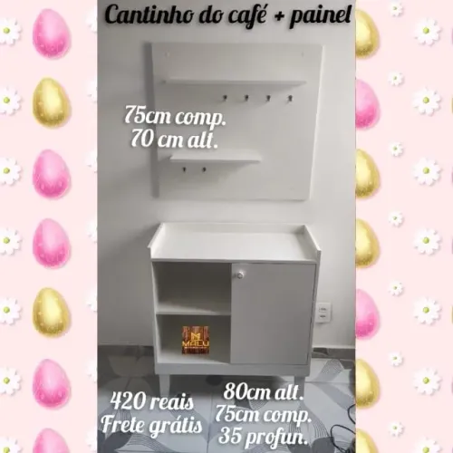 Cantinho do café +painel 