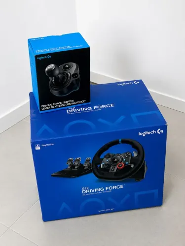 Volante G29 + Câmbio