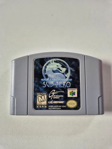 Mortal Kombat Mythologies Sub-Zero Nintendo 64 Original
