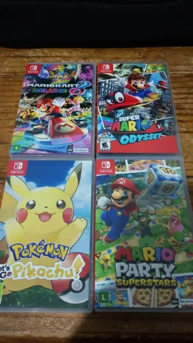 Promoção Jogos Nintendo Switch( ACEITO CREDISHOP)