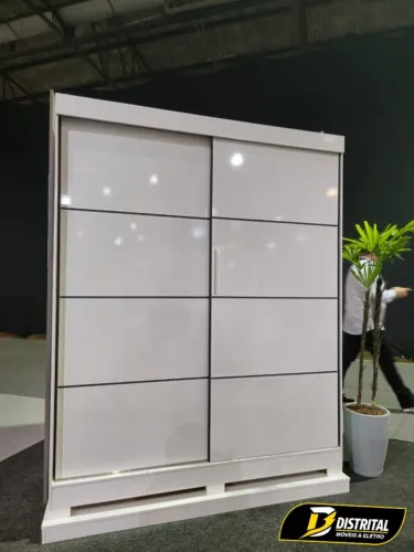 Guarda Roupa 2 Portas 2 Gavetas Casa Blanca Pronta Entrega
