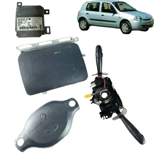 Kit Airbag Renault Clio Rn 1.0 2000 2001 2002 2003 2004 2005 
