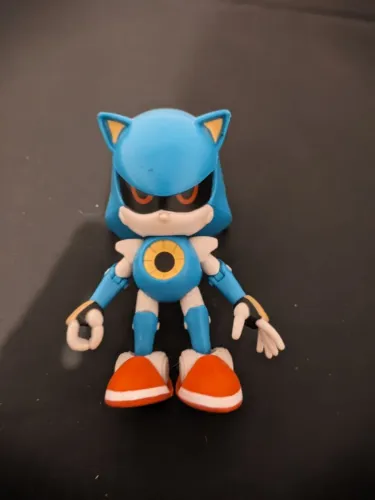 Boneco Metal Sonic Clássico Jakks Pacific