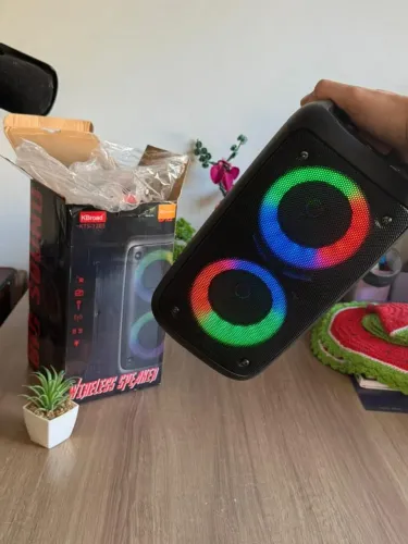 Caixa de som 30cm sem fio RGB 50w *LACRADO* | Ipanema - RJ