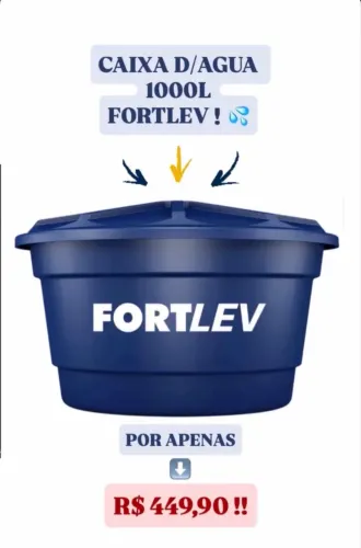 Caixa d'água 1000 litros