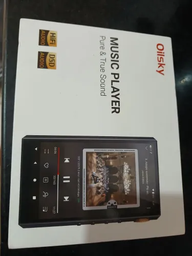 Reprodutor de música digital Hi-Fi com Android 9.0, suporte a Bluetooth e Wi-Fi