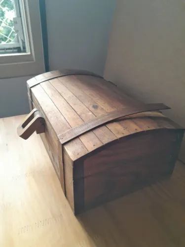 Bau madeira 35 cm